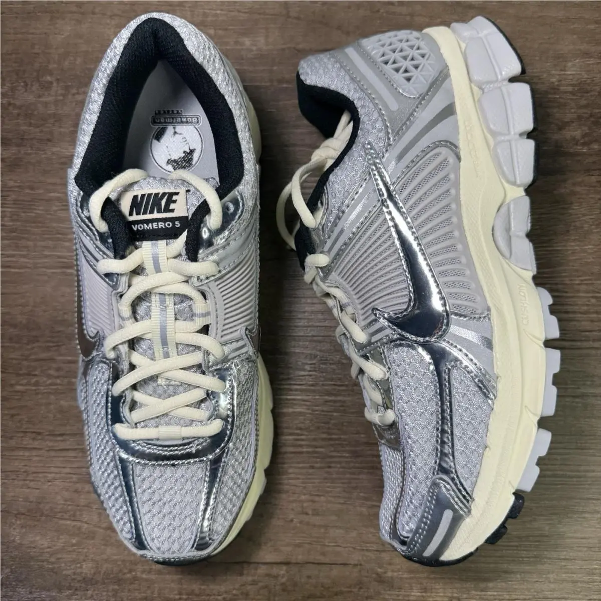 Nike Air Zoom Vomero 5 ‘grey Fog/chrome’ Men’s Sz 6.5/Wmn’s Sz 8 IM3486-002