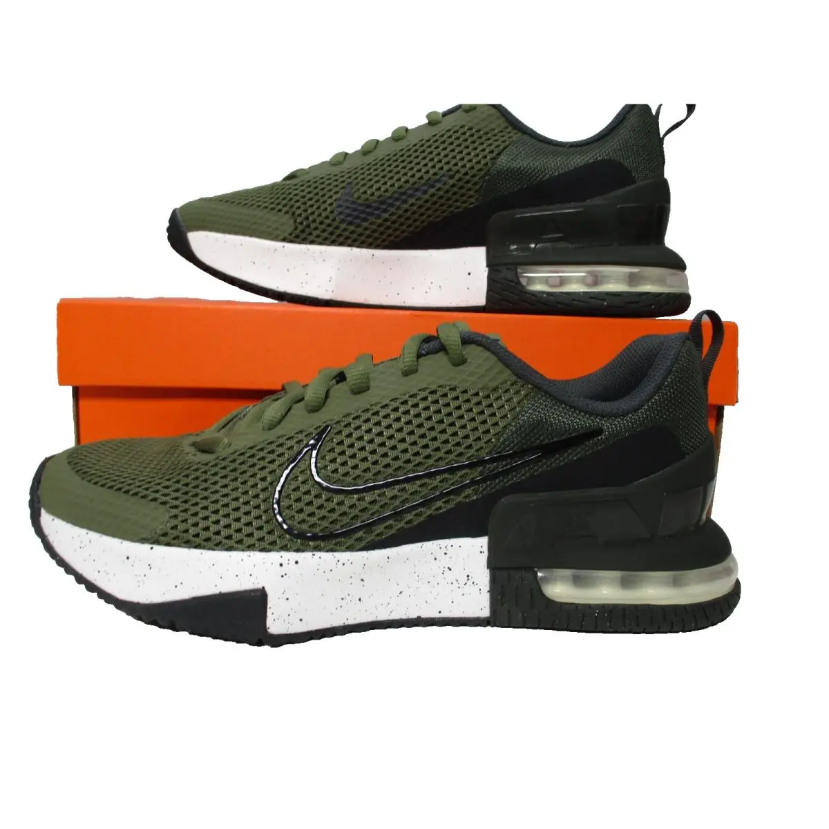 Air Max Alpha Trainer 6 Olive Green Mens Sz 9 Shoes Sneakers FQ1833-200 by Nike