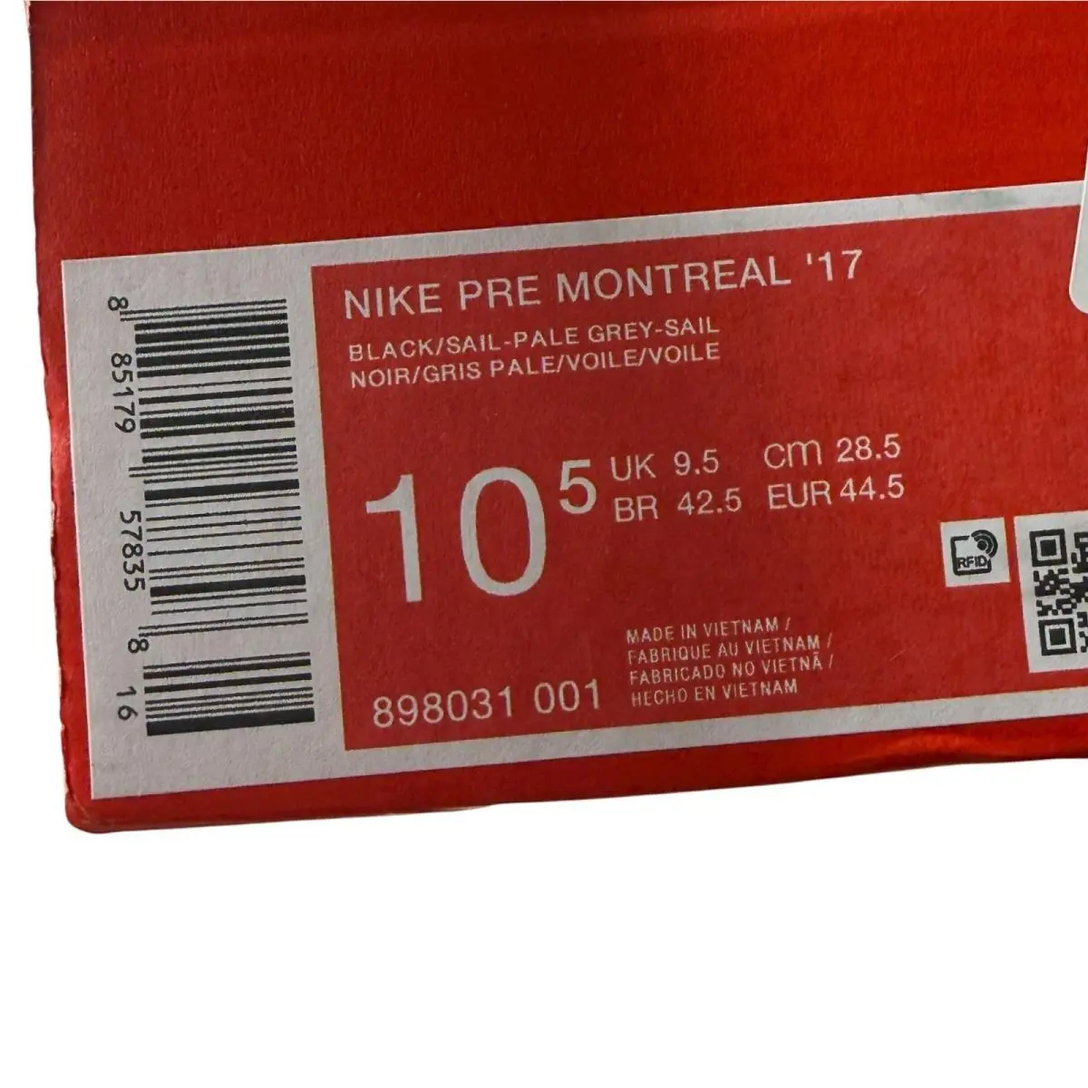 Nike shoes - Nike Pre Montreal 17 - Pre Montreal - Black 8