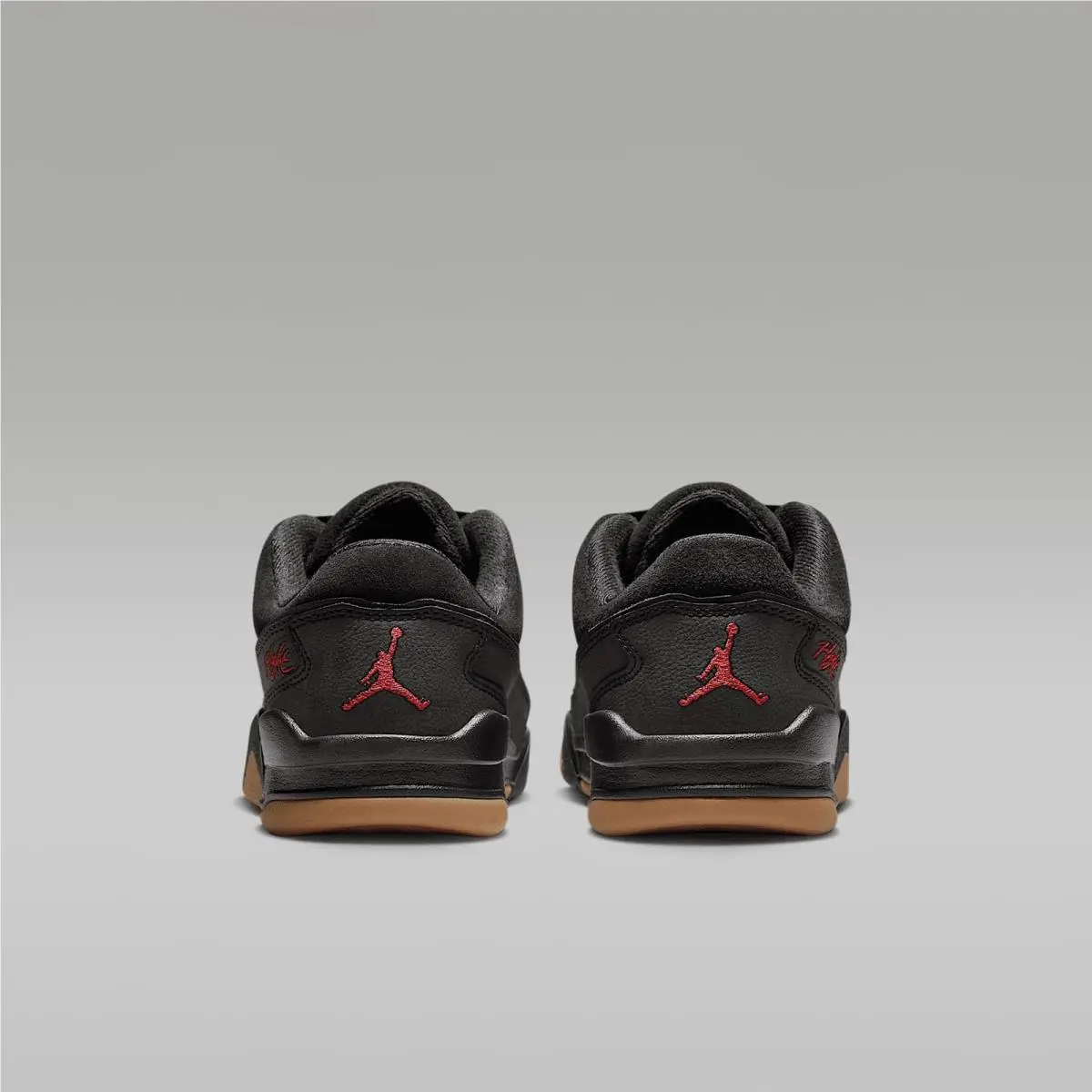 Nike shoes - Black/Gum Medium Brown/Varsity Red (UPC: 197861922494) 4