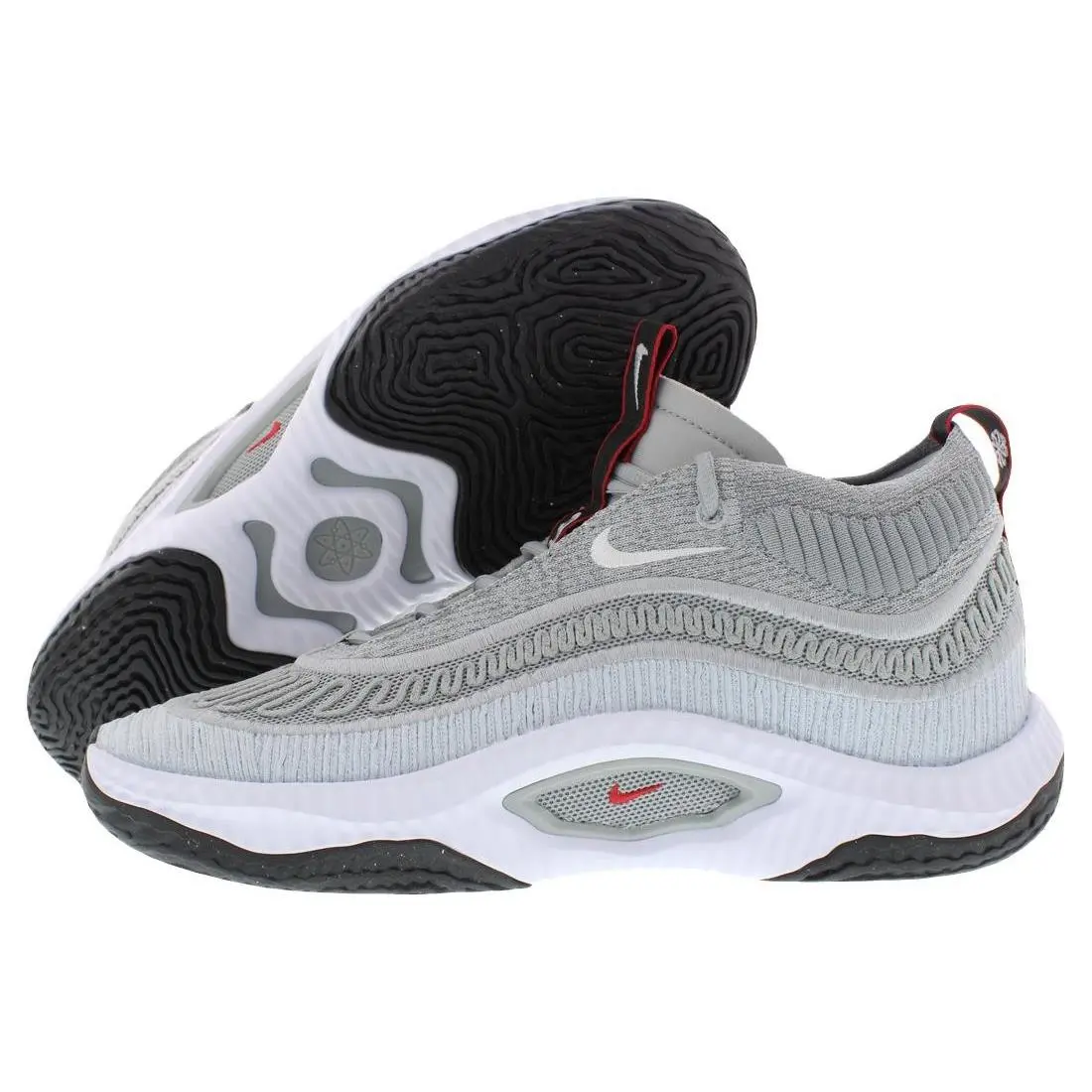 Nike Cosmic Unity 3 Unisex Shoes Size 11 Color: Flat Silver/pure Platinum - Silver, Main: Grey