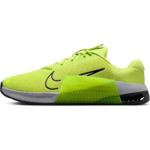 Nike Men`s Metcon 9 Training Shoes Lt Lemon Twist Black Volt Cement Grey 8.5 W