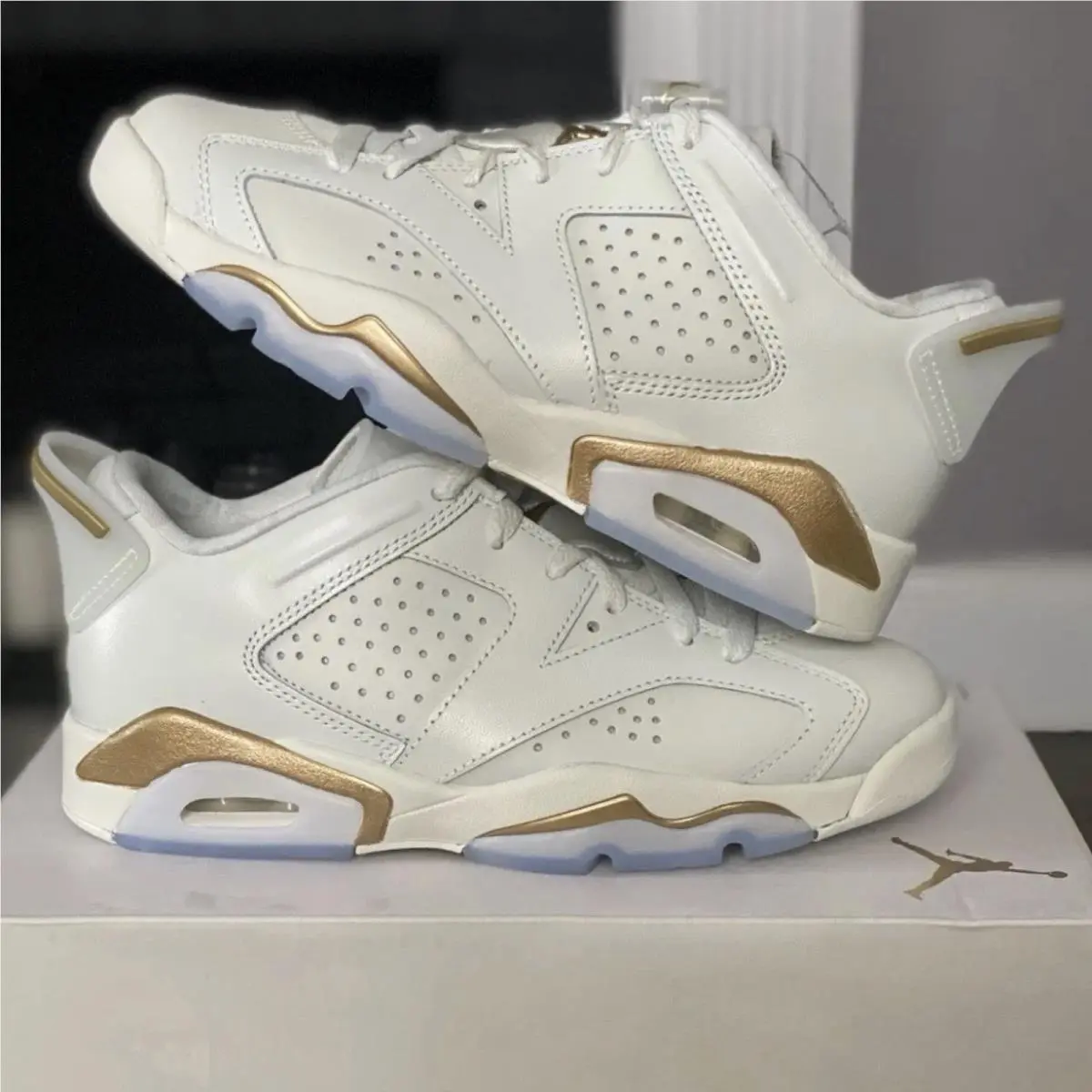 Nike Air Jordan 6 “lunar Year” - Men Size 5 / W Size 6.5 - DT6928-073