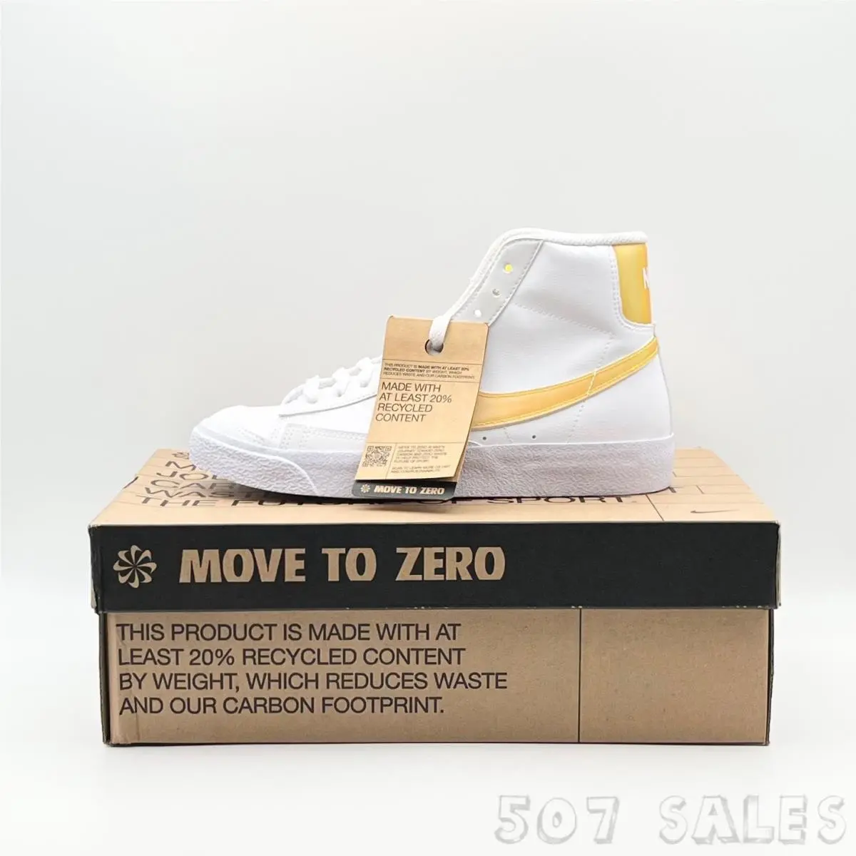 Nike shoes - Nike Blazer Mid - Blazer Mid - White 6