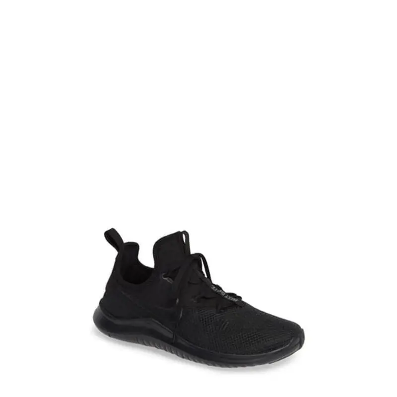 Nike Women`s Free Trainer 8 Cross Training Shoes 8 Black/black-black - Black