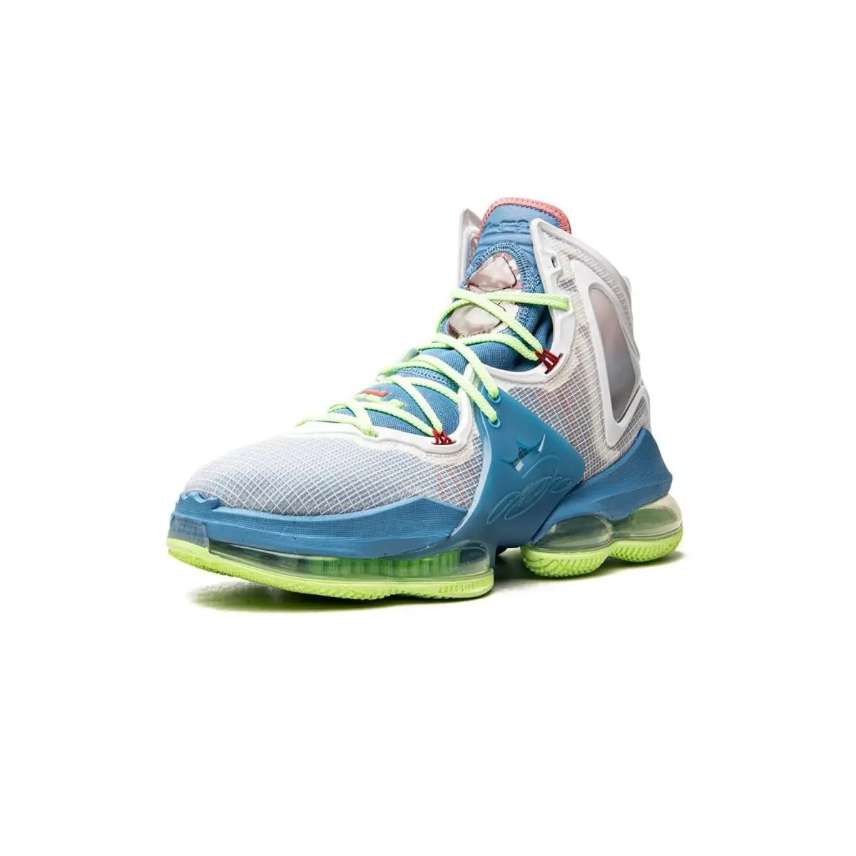 Nike shoes - Nike LeBron 19 - LeBron - Blue Lime 2