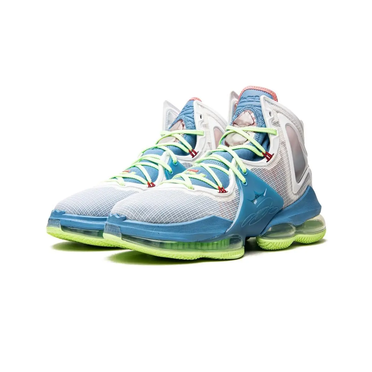 Nike shoes - Nike LeBron 19 - LeBron - Blue Lime 3