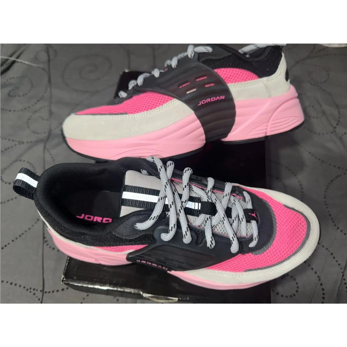 Nike Jordan Trunner O/s Black 2 Pink Gray Low Shoes Size 12 Men