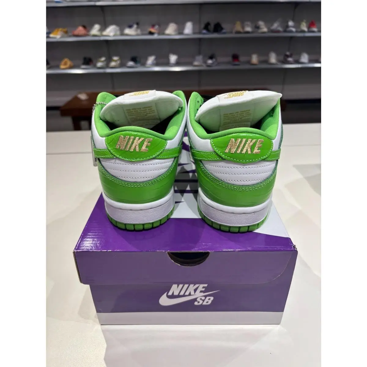 Nike shoes - Nike SB Dunk - Dunk - Green 3