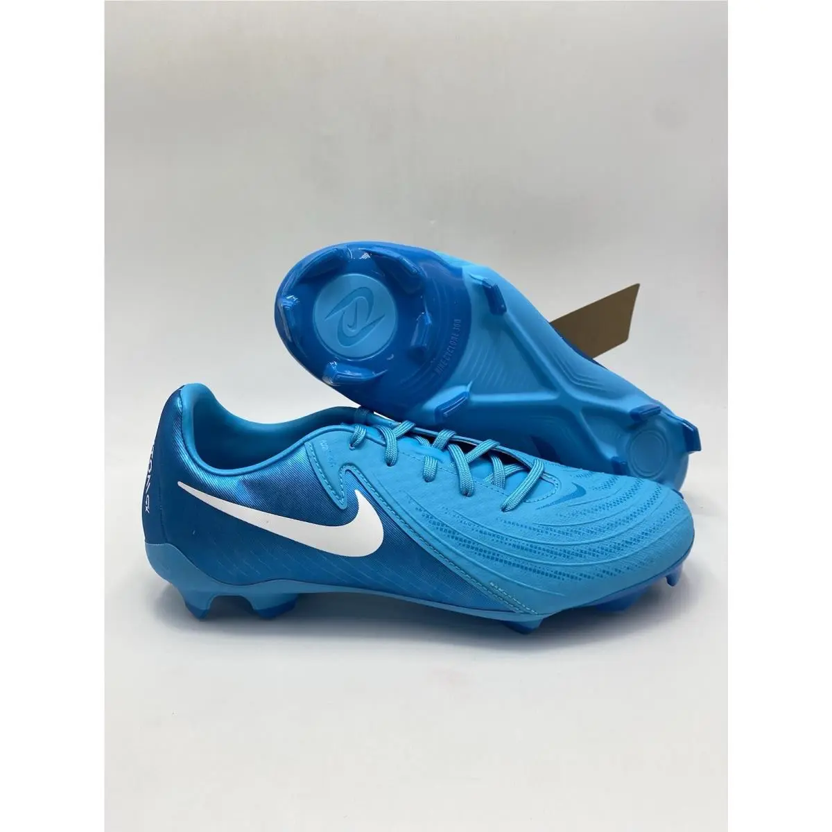 Nike Phantom GX II Academy Fg/mg Blue White Cleats FD6723 400 Men`s Size 7.5
