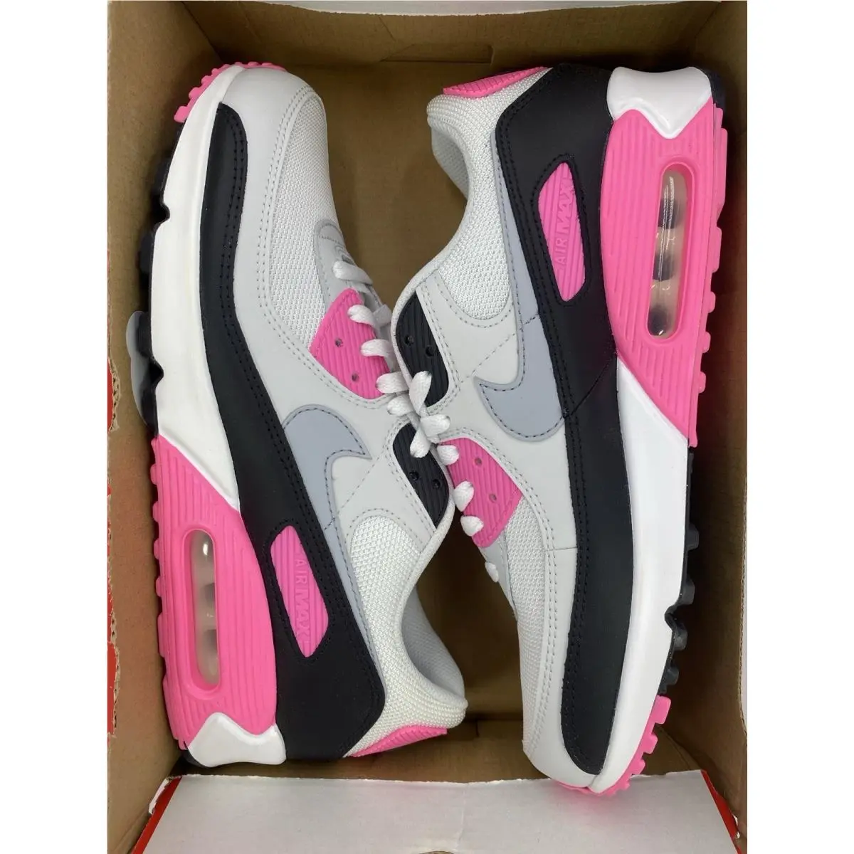 Nike shoes - Nike Air Max 90 - Air Max - IM4613 100 - White/Wolf Grey-Pink Glow (UPC: 198486803014) 7