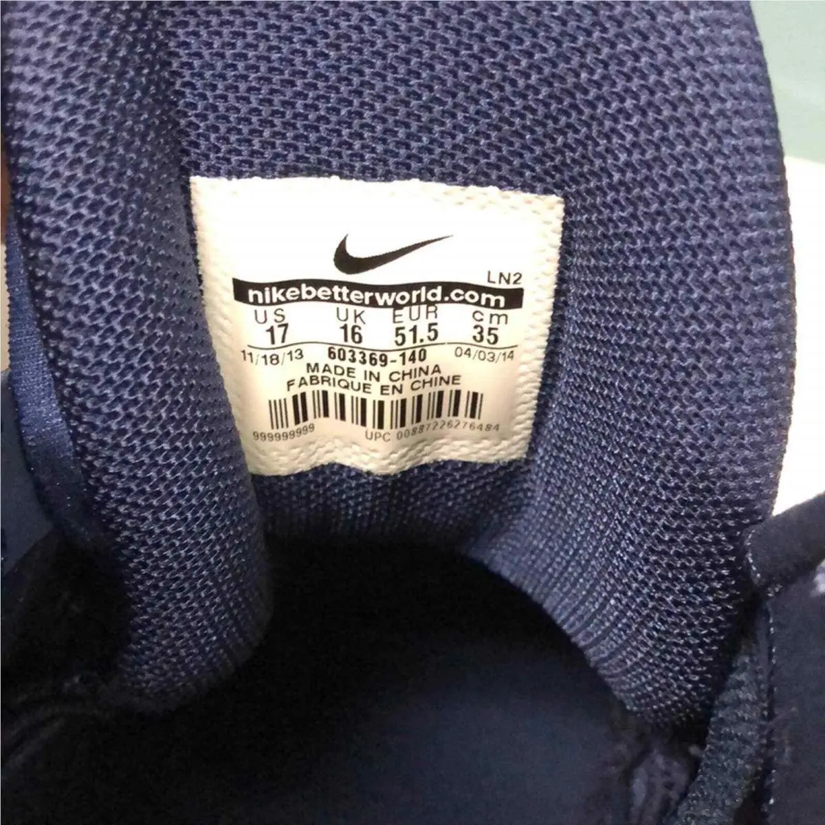 Nike shoes - Blue 3