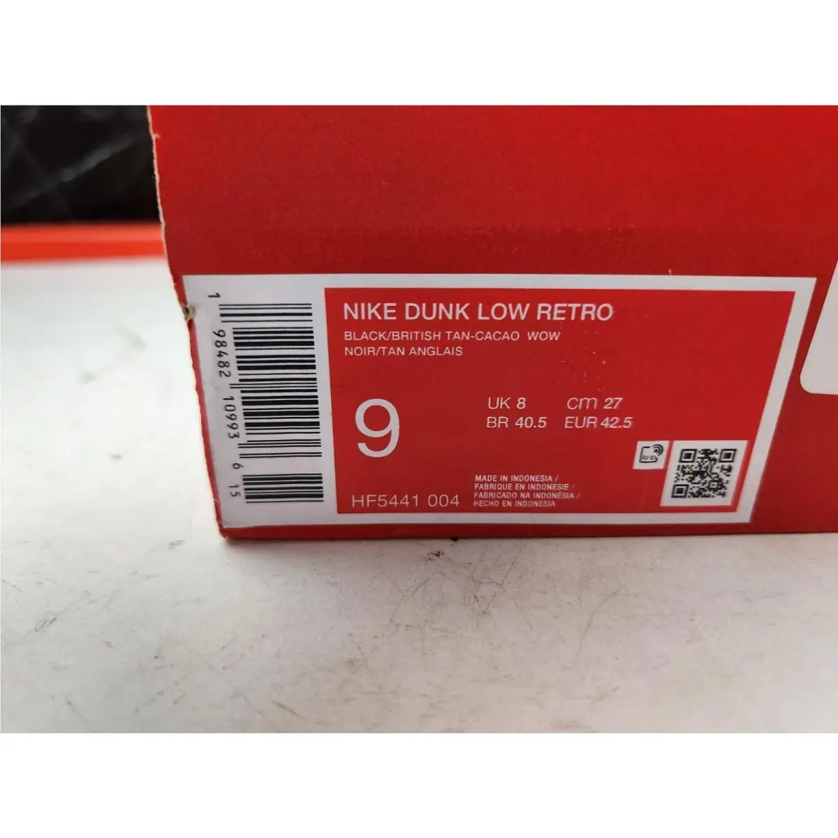 Nike shoes - Nike Dunks - Dunks - Black/Bristish Tan 9
