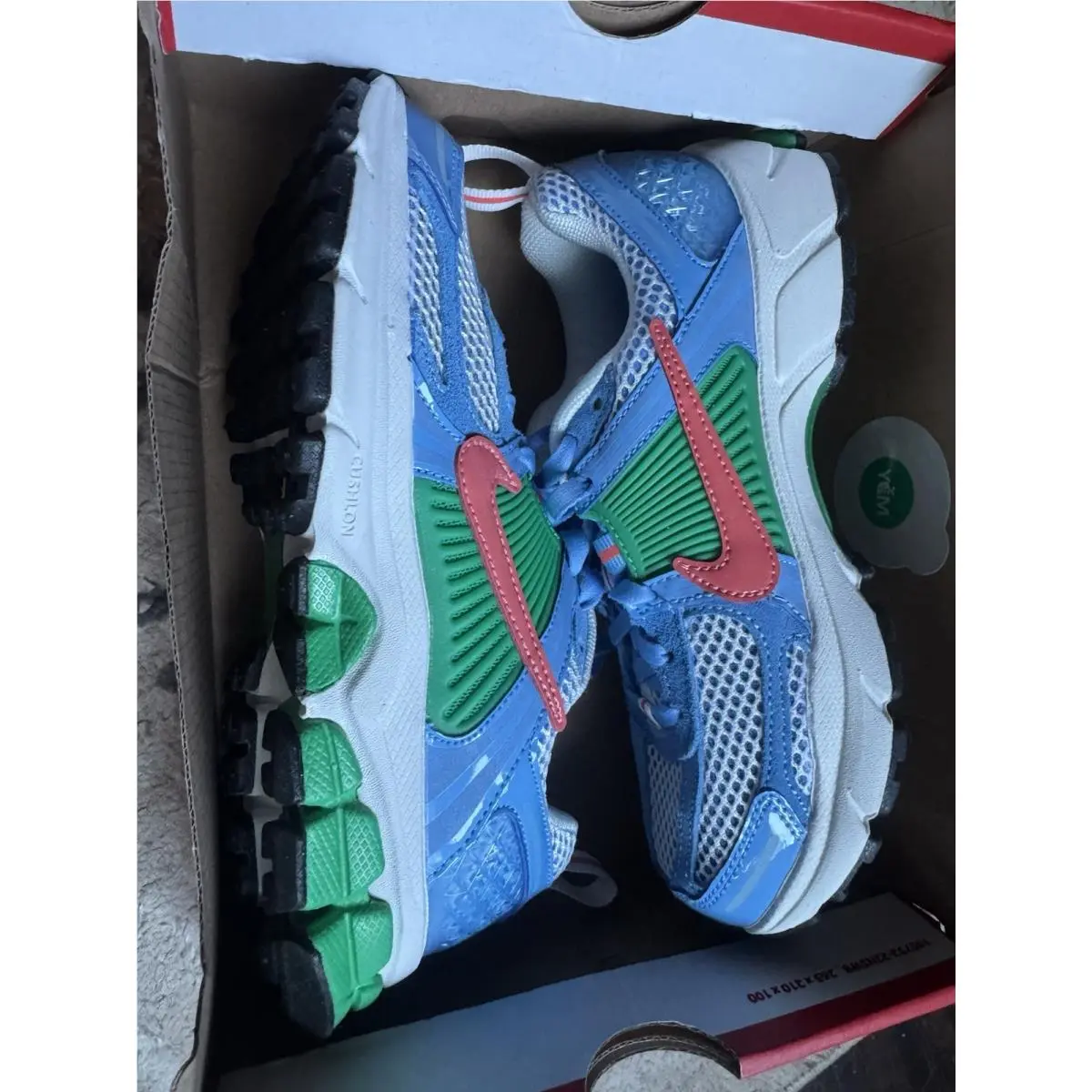 Nike shoes - Nike Vomero 5 Shoes University Blue Stadium Green Youth & Women`s - IB7728-412 - Blue, Manufacturer: University Blue/Magic Ember/Stadium Green/Summit White 0
