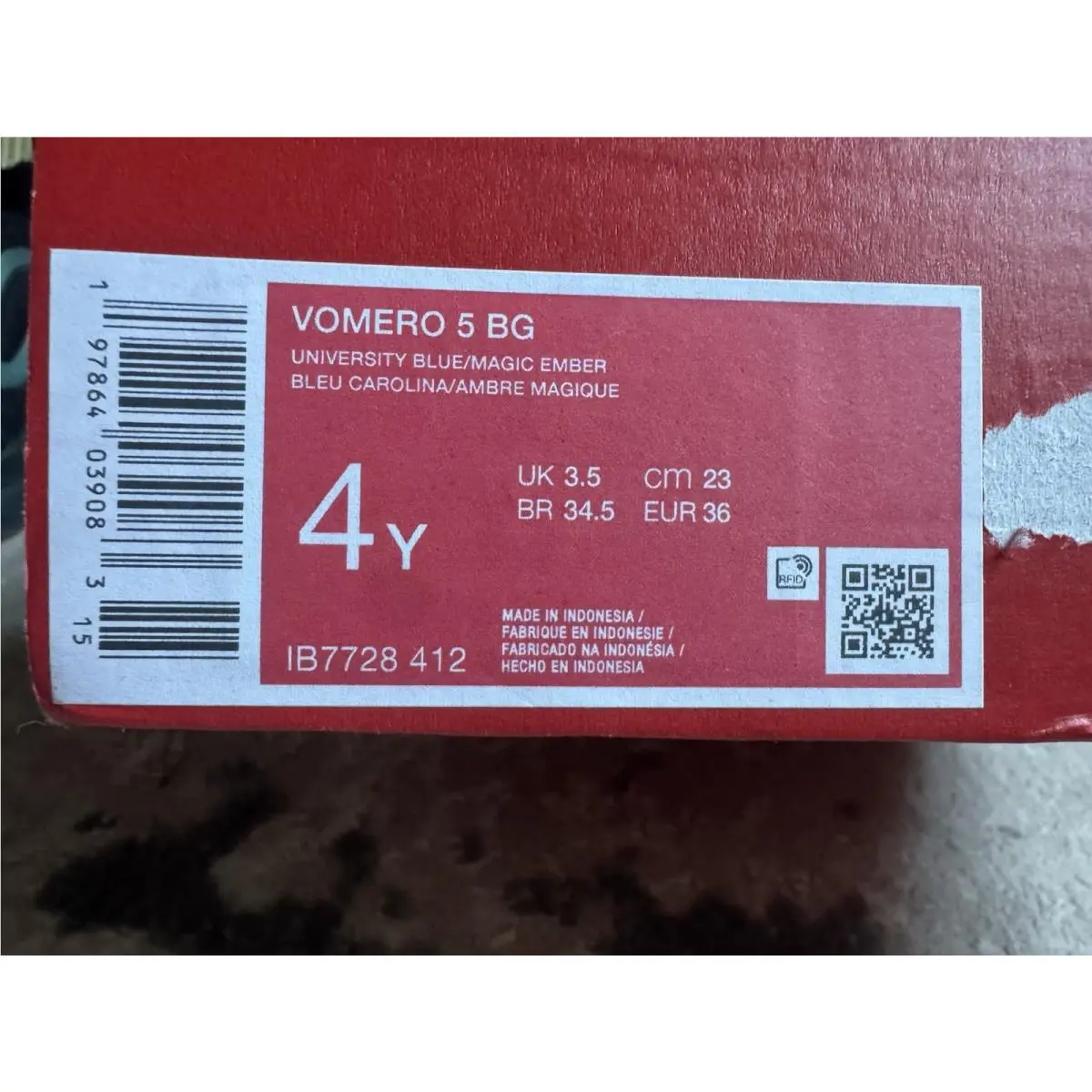 Nike shoes - Nike Vomero 5 Shoes University Blue Stadium Green Youth & Women`s - IB7728-412 - Blue, Manufacturer: University Blue/Magic Ember/Stadium Green/Summit White 2