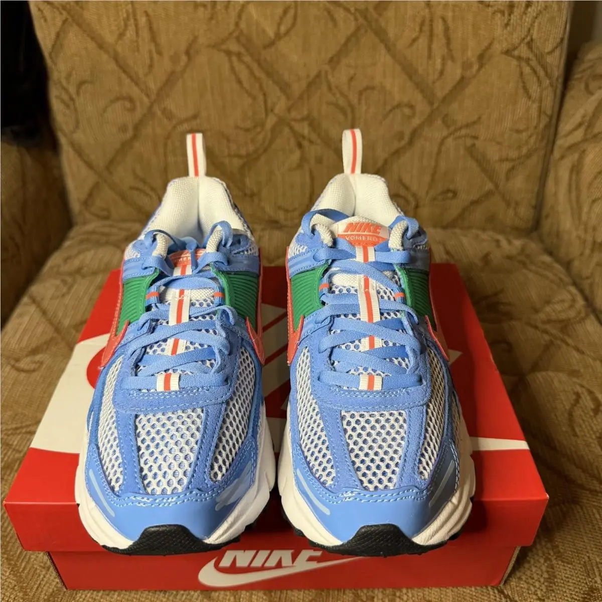 Nike shoes - Nike Vomero 5 BG - Vomero - IB7728-412 - University Blue/Stadium Green/Summit White/Magic Ember (UPC: 197864080115) 2