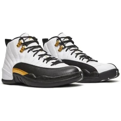 Nike Air Jordan 12 Retro - Royalty Taxi - Black/white - Size 9 Mens / 10.5 W