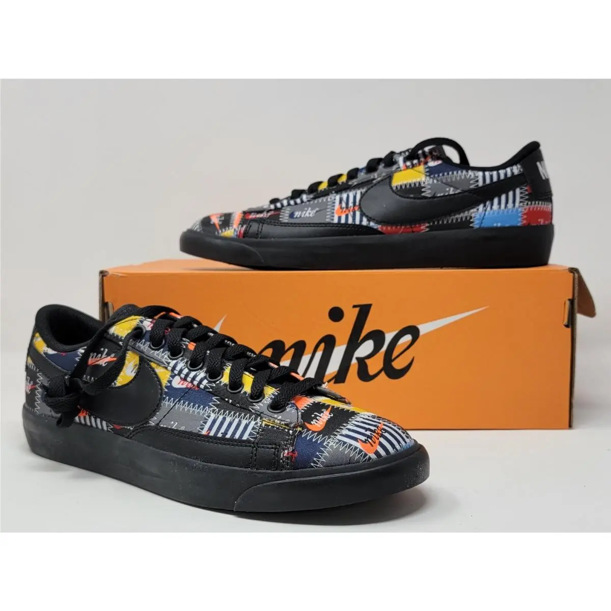 Nike Blazer Low Patchwork CI9888 001 Men’s Size 8