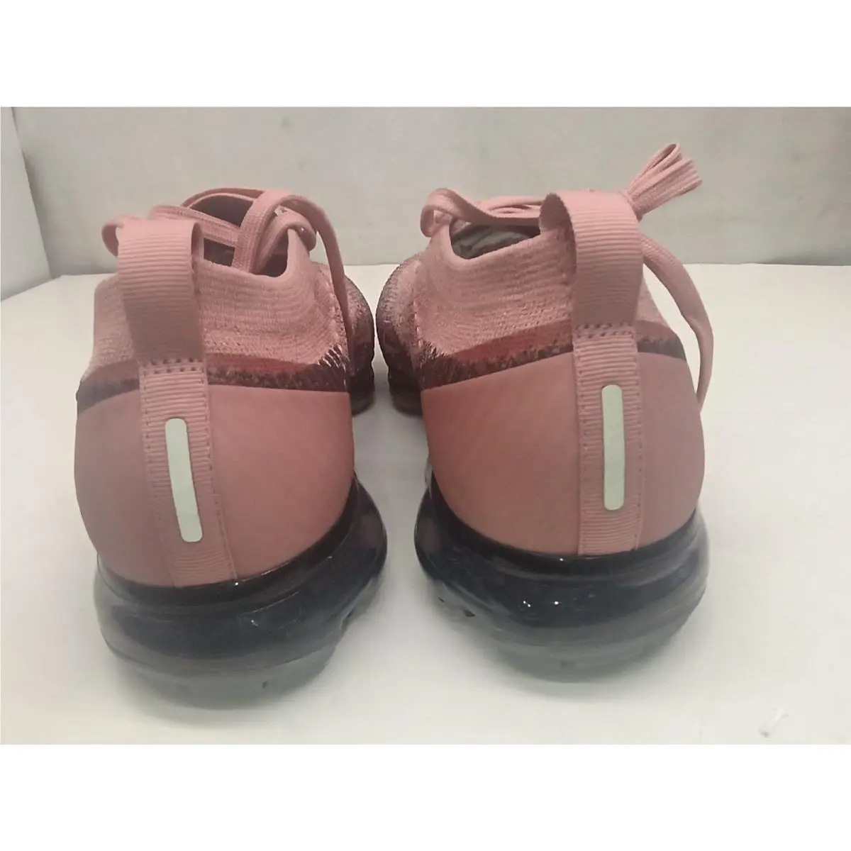 Nike shoes - Nike Air VaporMax Flyknit iD - AR4480-996 - Pink / Mauve / Rose / Dark Bordeaux 15