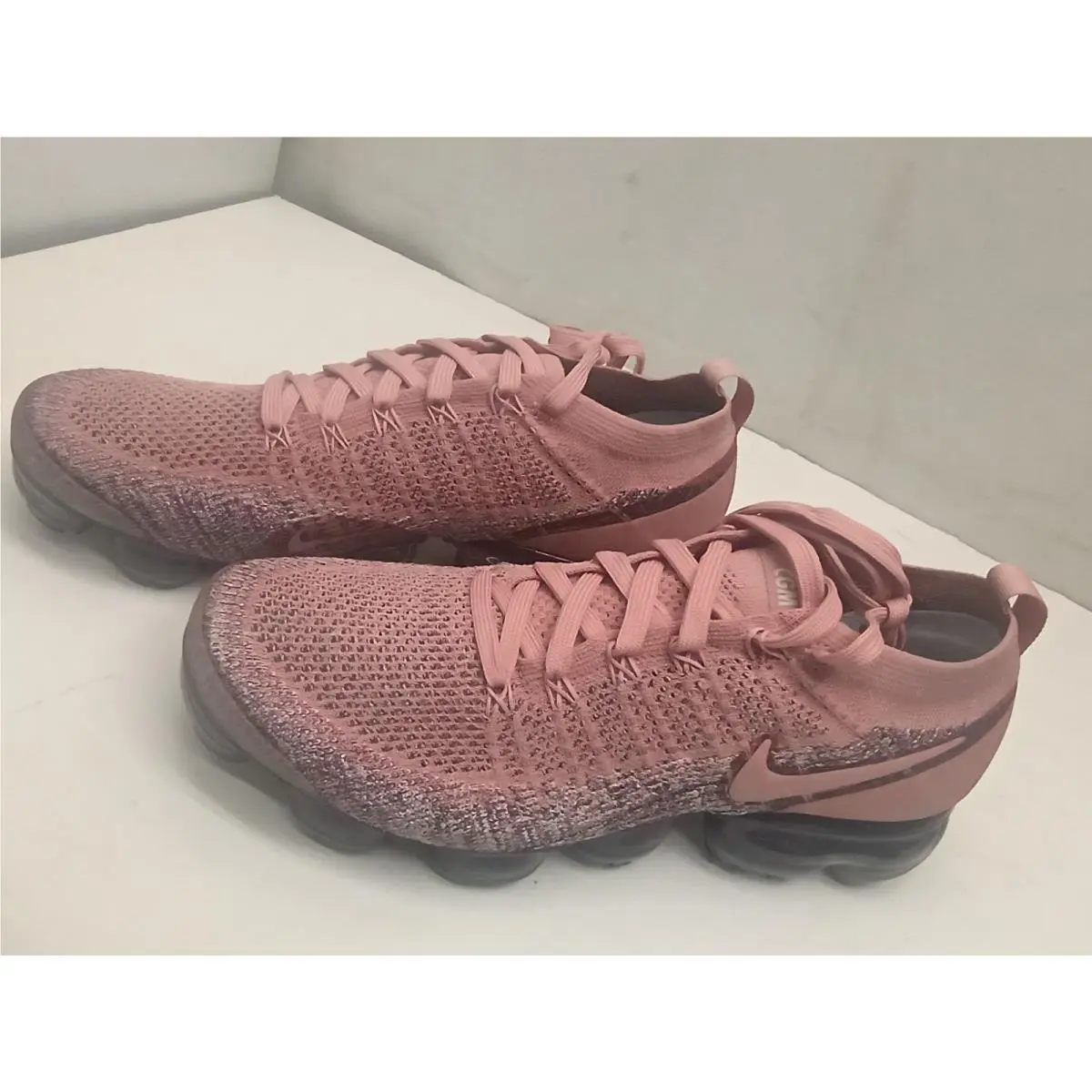 Nike shoes - Nike Air VaporMax Flyknit iD - AR4480-996 - Pink / Mauve / Rose / Dark Bordeaux 20