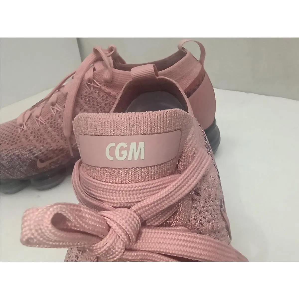Nike shoes - Nike Air VaporMax Flyknit iD - AR4480-996 - Pink / Mauve / Rose / Dark Bordeaux 1
