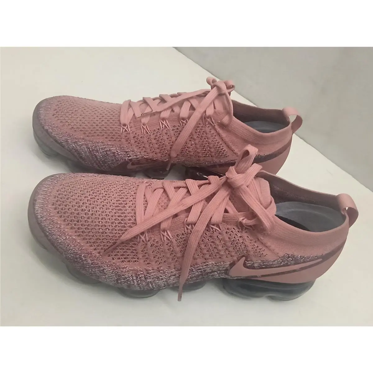 Nike shoes - Nike Air VaporMax Flyknit iD - AR4480-996 - Pink / Mauve / Rose / Dark Bordeaux 2