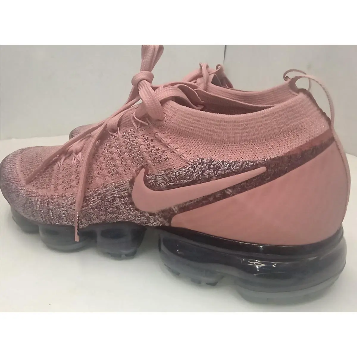 Nike shoes - Nike Air VaporMax Flyknit iD - AR4480-996 - Pink / Mauve / Rose / Dark Bordeaux 3