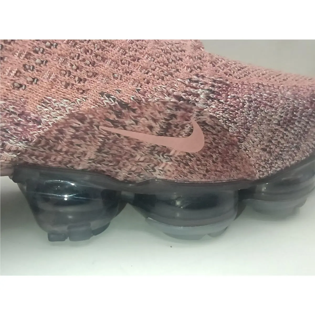 Nike shoes - Nike Air VaporMax Flyknit iD - AR4480-996 - Pink / Mauve / Rose / Dark Bordeaux 4
