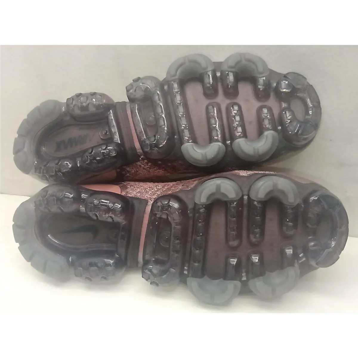 Nike shoes - Nike Air VaporMax Flyknit iD - AR4480-996 - Pink / Mauve / Rose / Dark Bordeaux 6