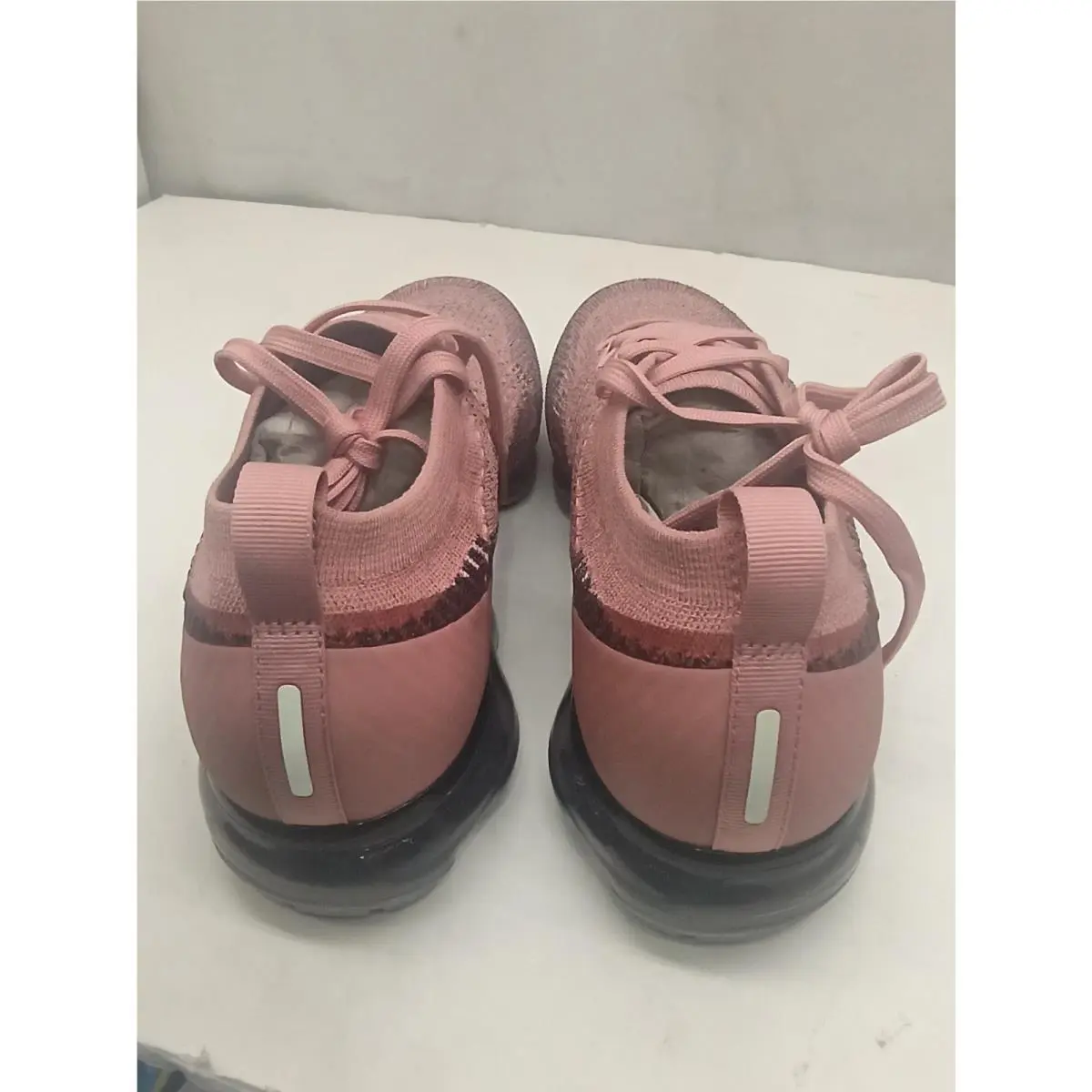 Nike shoes - Nike Air VaporMax Flyknit iD - AR4480-996 - Pink / Mauve / Rose / Dark Bordeaux 14