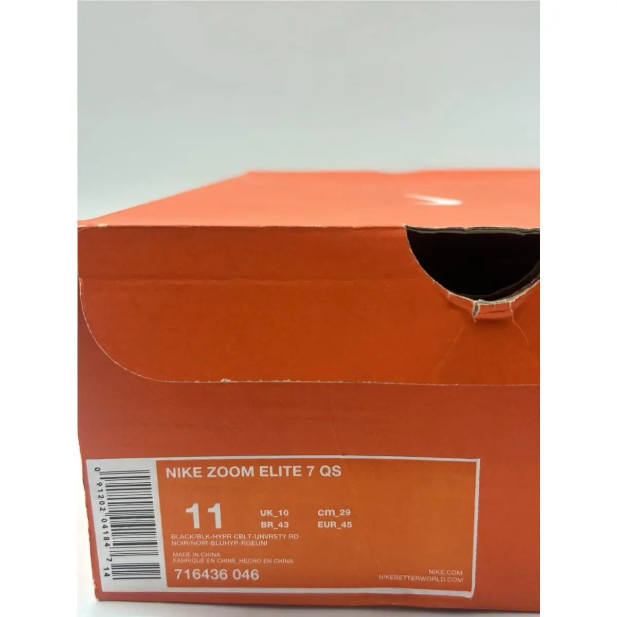 Nike shoes - Nike Zoom Elite - Zoom Elite - 716436-046 - Blue 5