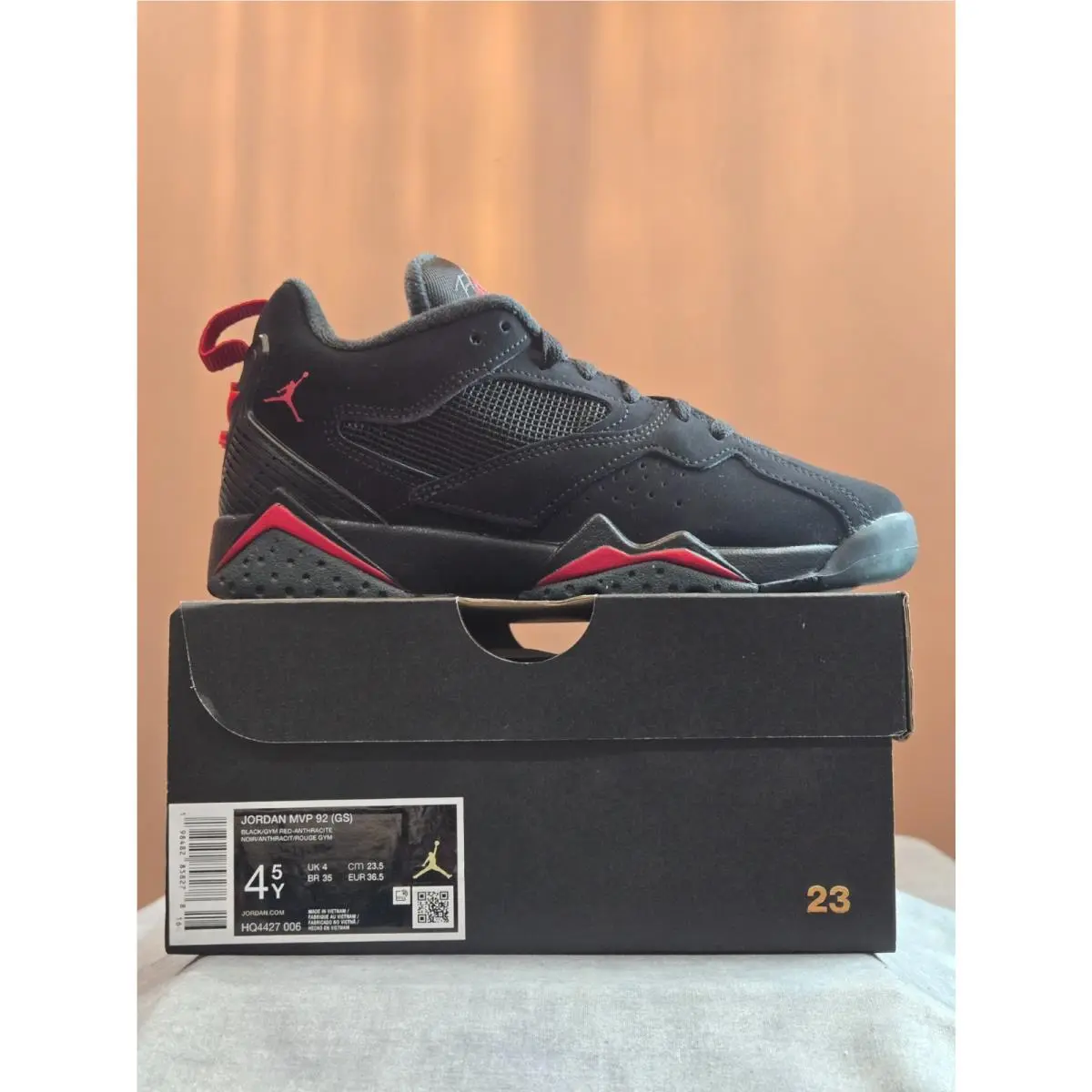 Nike shoes - Air Jordan MVP - Air MVP - HQ4427-006 - BRED 1