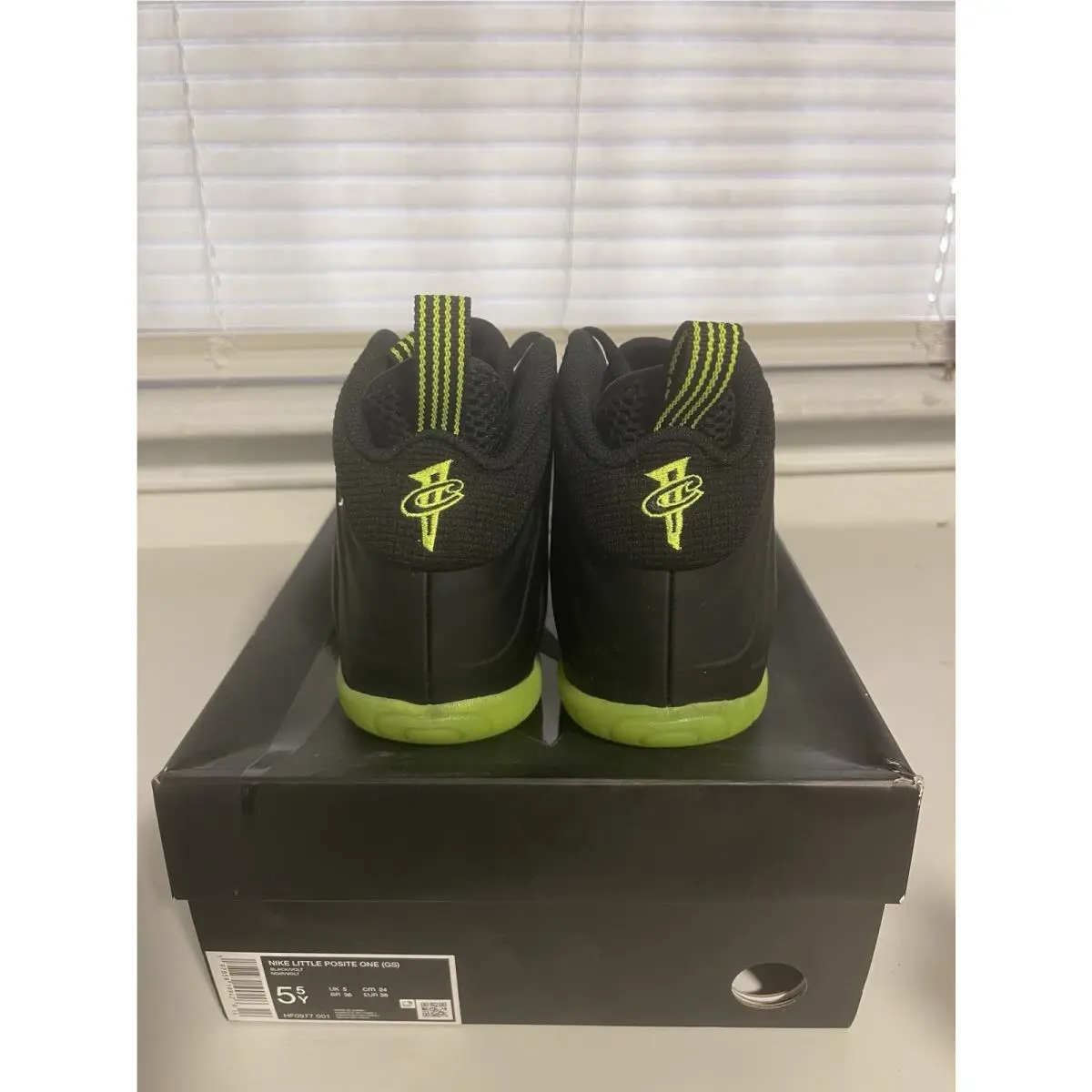 Nike shoes - Nike Little Posite - Little Posite - Black (UPC: 197859199426) 0