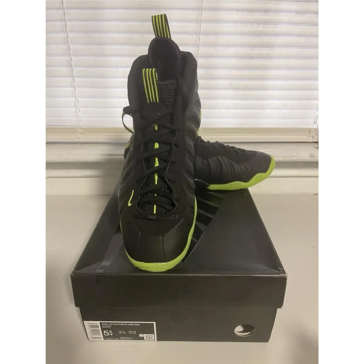 Nike shoes - Nike Little Posite - Little Posite - Black (UPC: 197859199426) 1