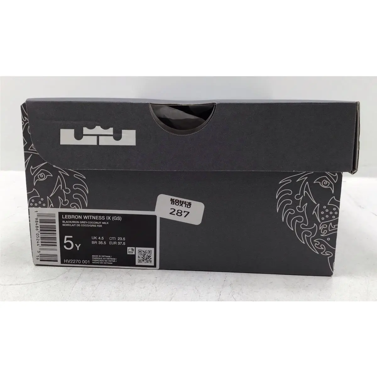 Nike shoes - Nike LeBron Witness - LeBron Witness - Black (UPC: 198486052443) 8