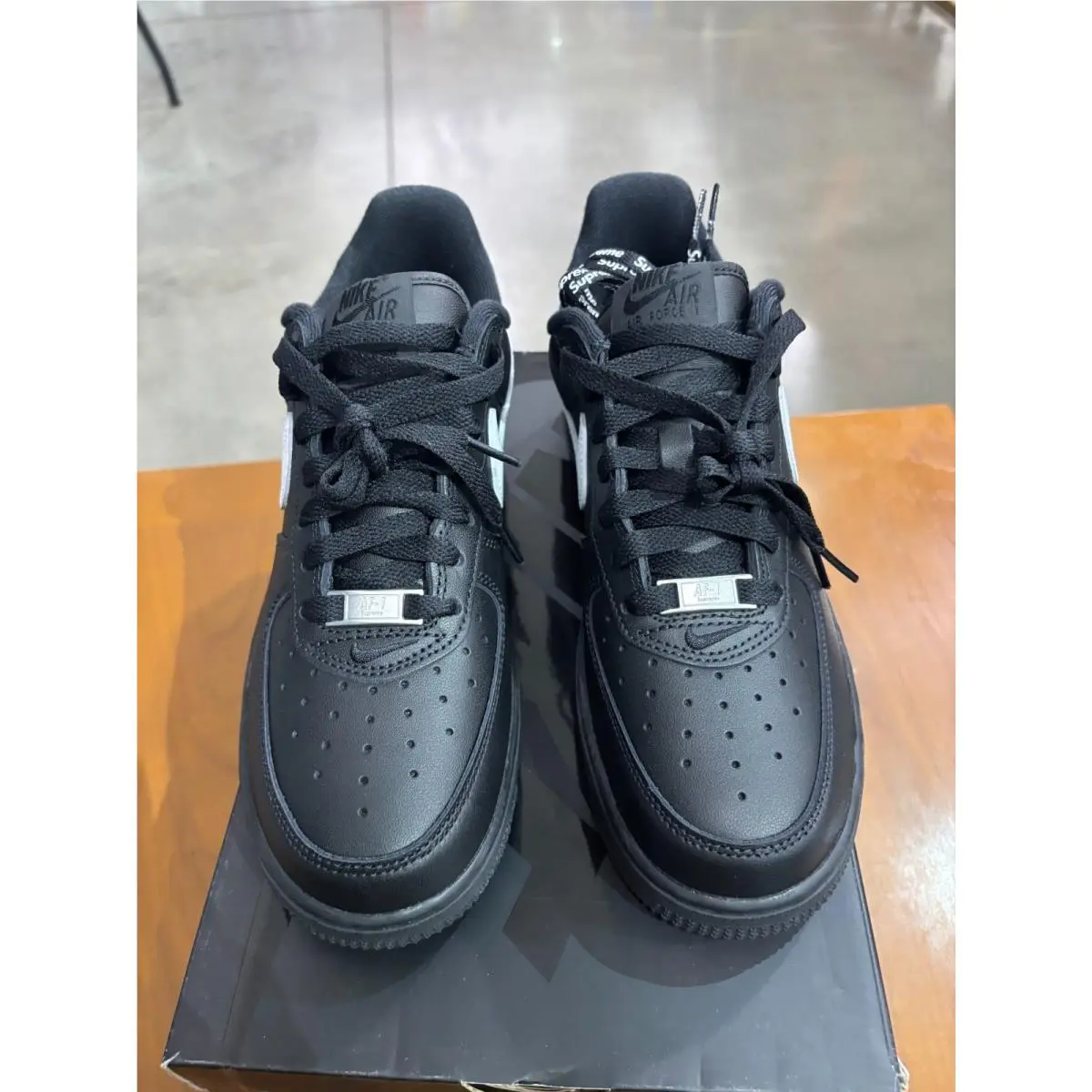 Nike shoes - Nike Air Force 1 Low - Black 1