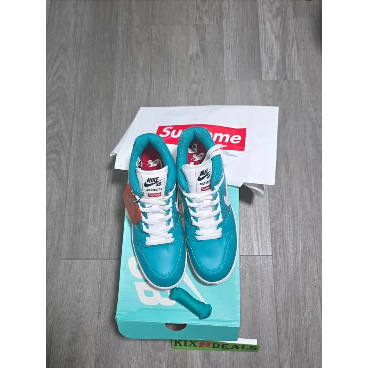 Nike shoes - Nike SB Air Force 2 Low - AA0871-313 - Blue 6