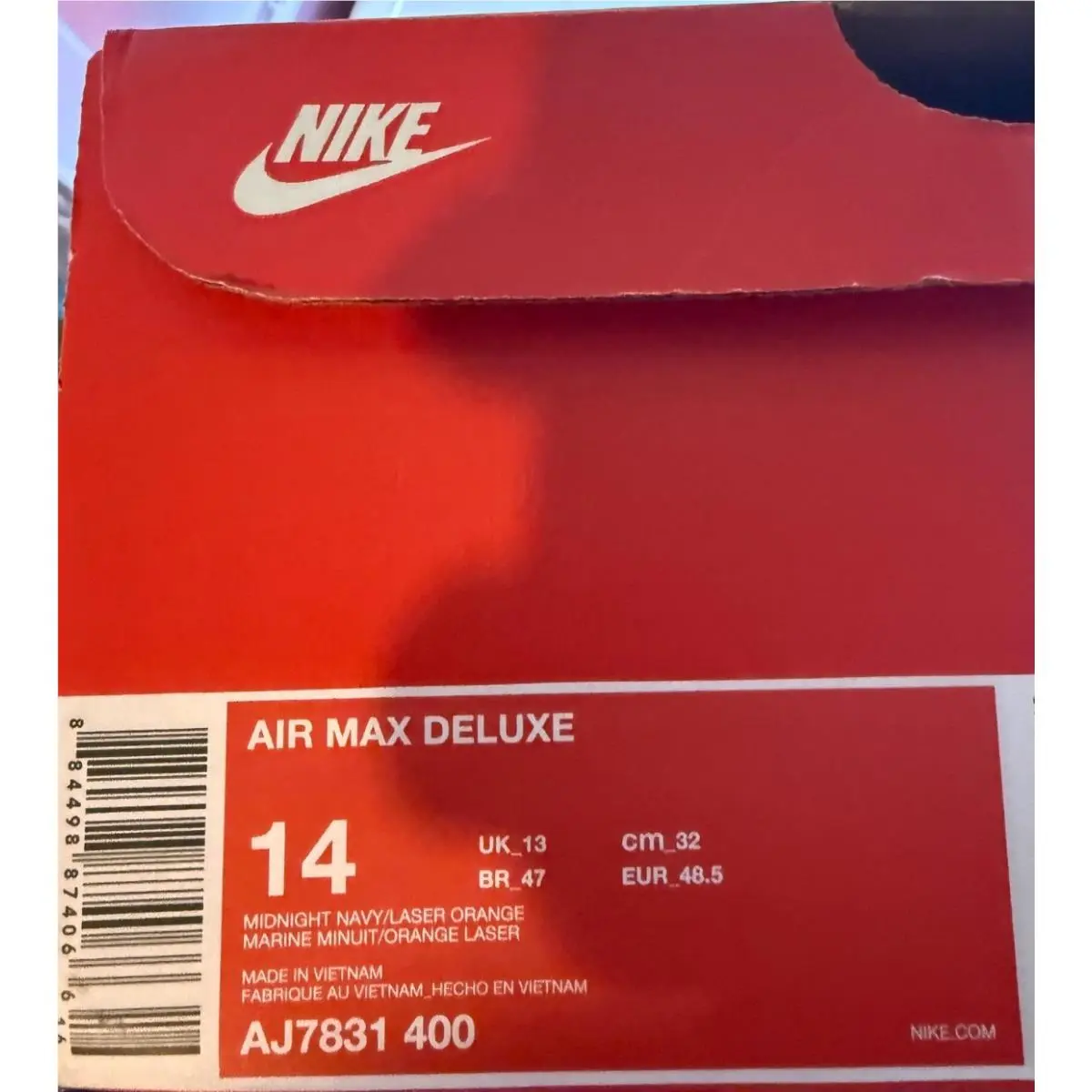 Nike shoes - Nike Air Max Deluxe - Air Max Deluxe - AJ7831-400 - MULTICOLOR, Manufacturer: MULTICOLOR 9