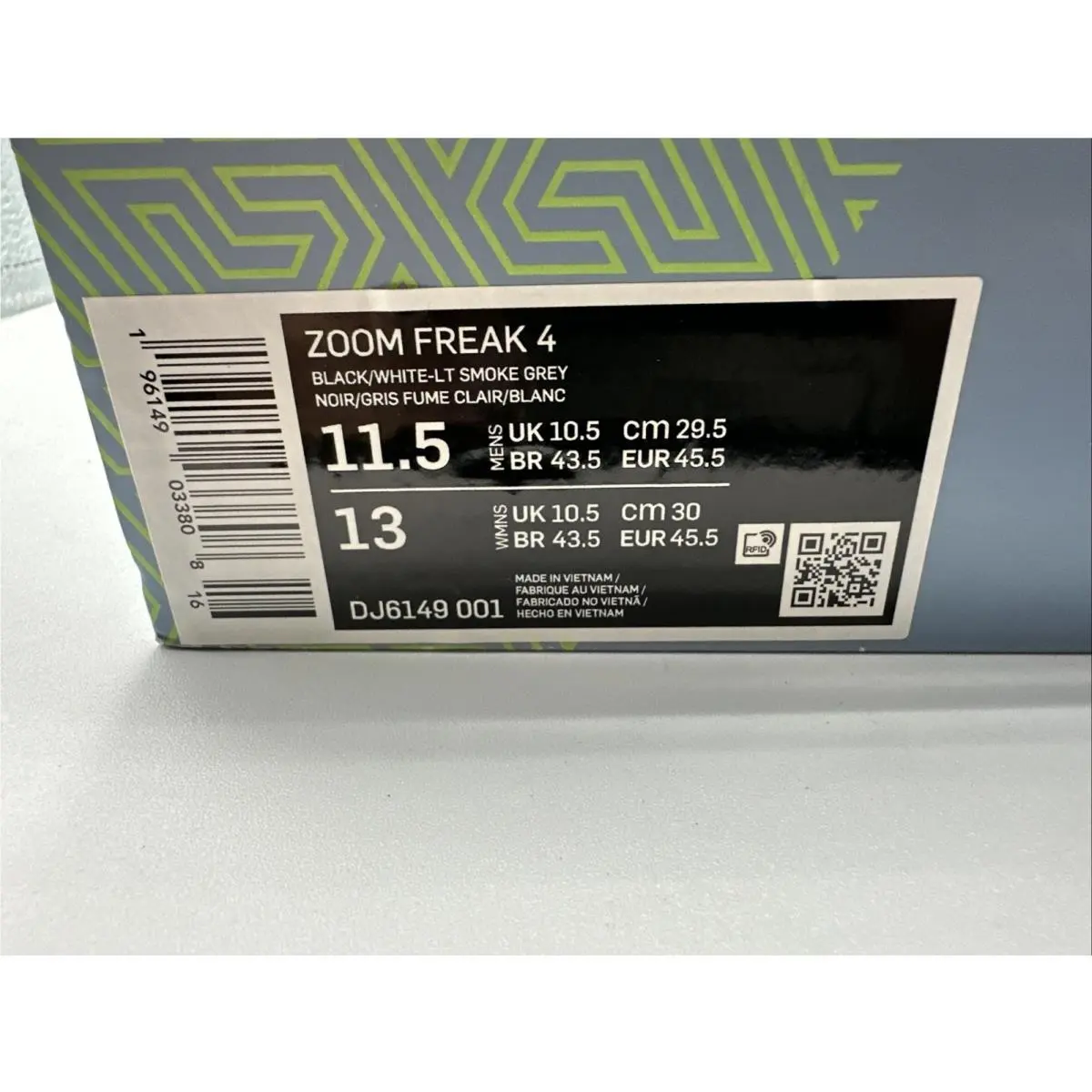 Nike shoes - Nike Zoom Freak - Zoom Freak - Black (UPC: 196149033808) 4