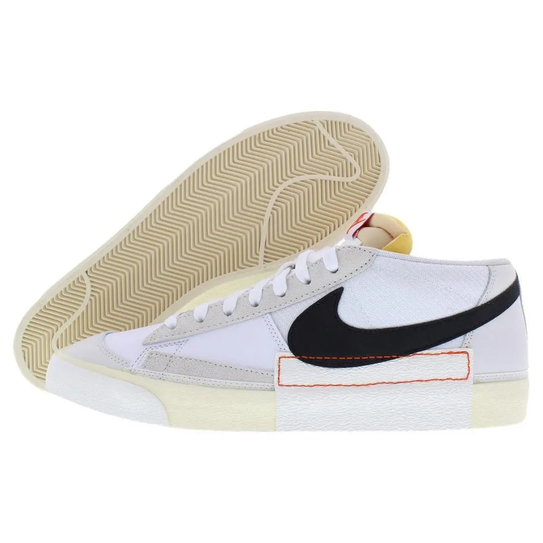 Nike Blazer Low Pro Club Leather Unisex Shoes Size 10.5 Color: - White, Main: White