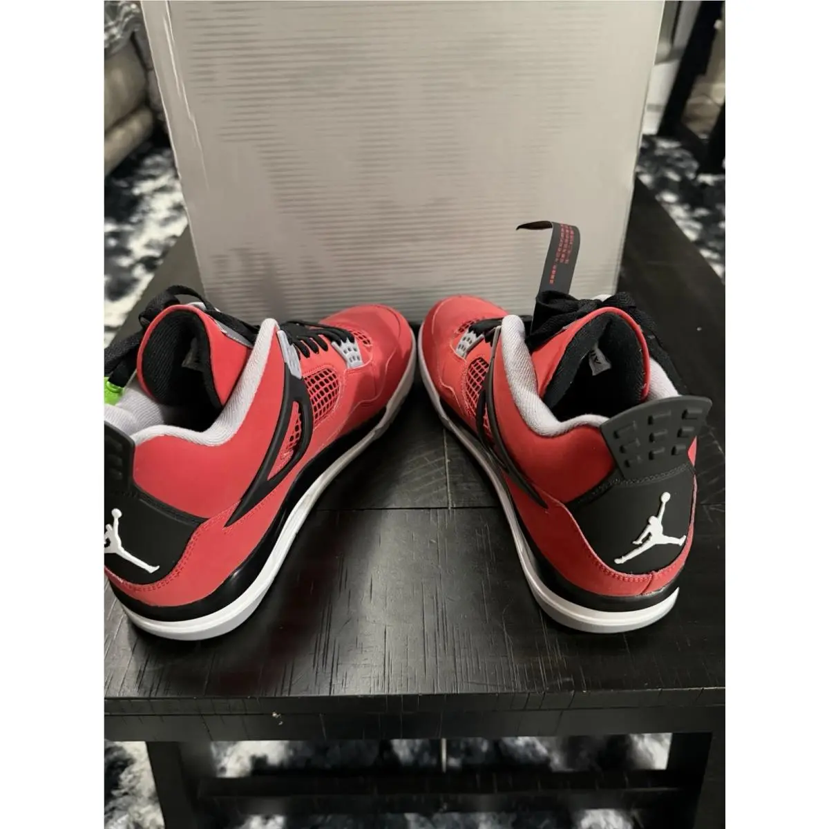 Nike shoes - Air Jordan 4 Retro 2026 - FQ8138-600 - Red, Manufacturer: Fire Red/White/Black/Cement Grey 10