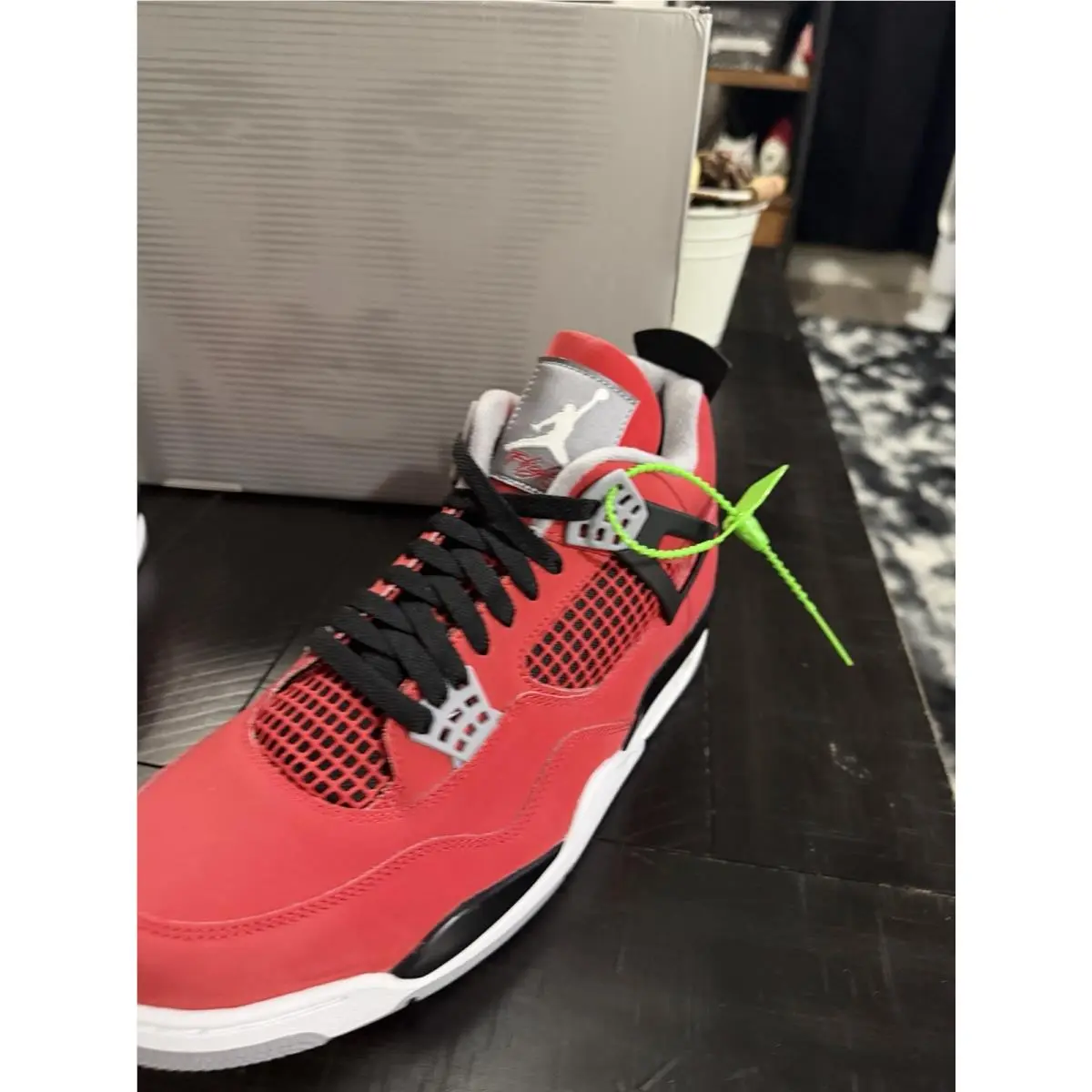 Nike shoes - Air Jordan 4 Retro 2026 - FQ8138-600 - Red, Manufacturer: Fire Red/White/Black/Cement Grey 5