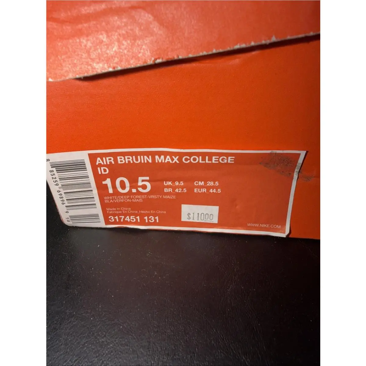 Nike shoes - Nike Air Bruin Max - Air Bruin Max - White 7