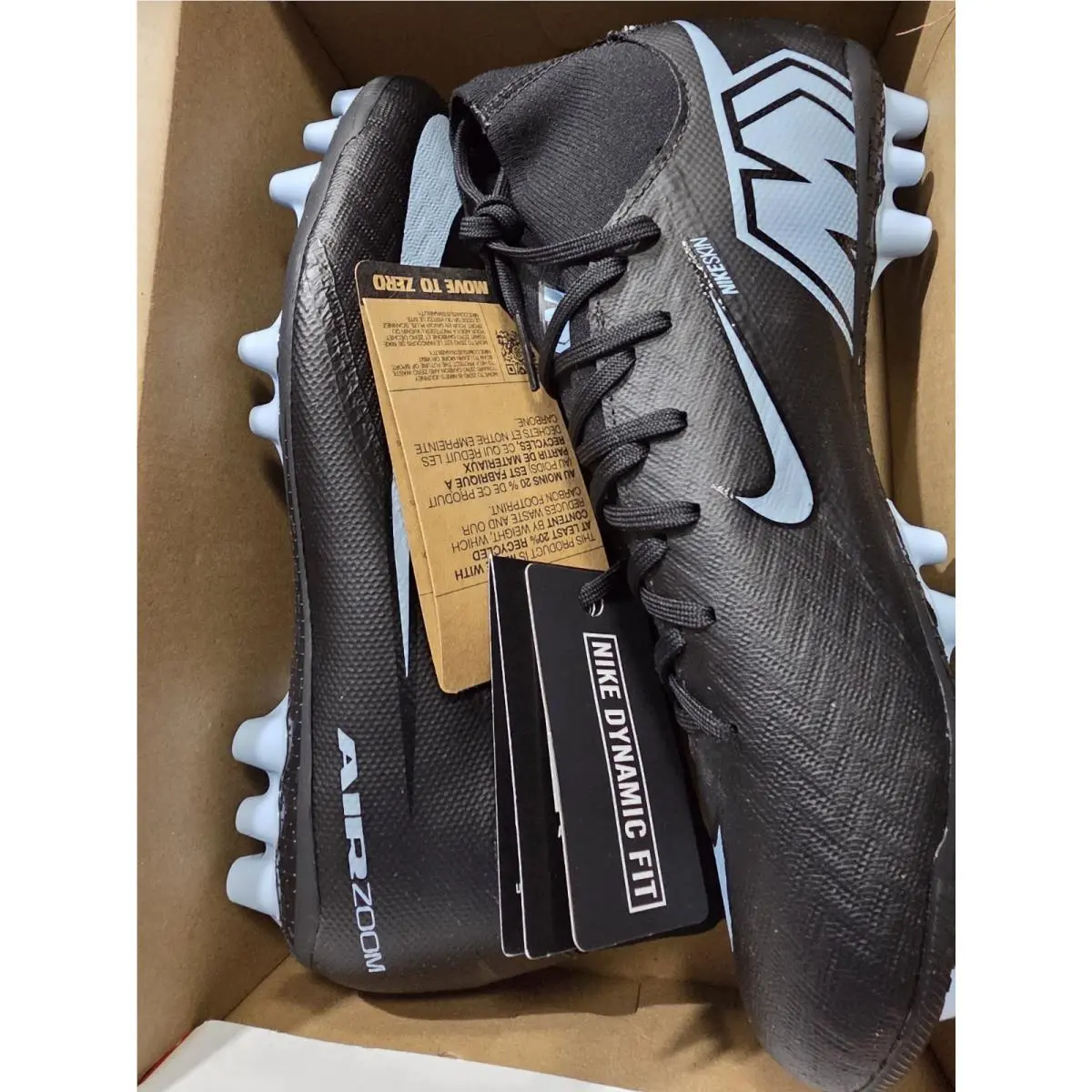 Nike shoes - Nike Mercurial Superfly - Mercurial Superfly - FQ8329-001 - Black/Ice Blue 3