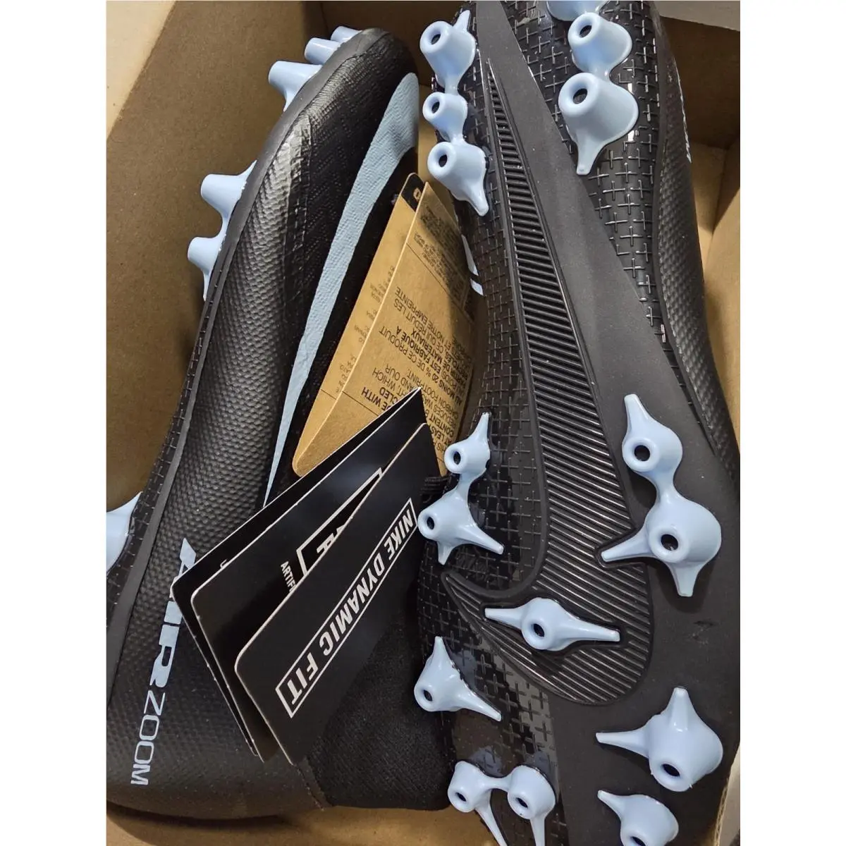 Nike shoes - Nike Mercurial Superfly - Mercurial Superfly - FQ8329-001 - Black/Ice Blue 4
