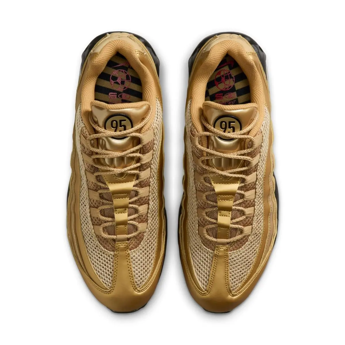 Nike shoes - METALLIC GOLD/BLACK-UNIVERSITY RED 0