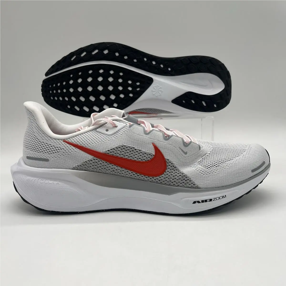Mens Size 14 Nike Air Zoom Pegasus 41 White Picante Red Running Shoes FD2722 108