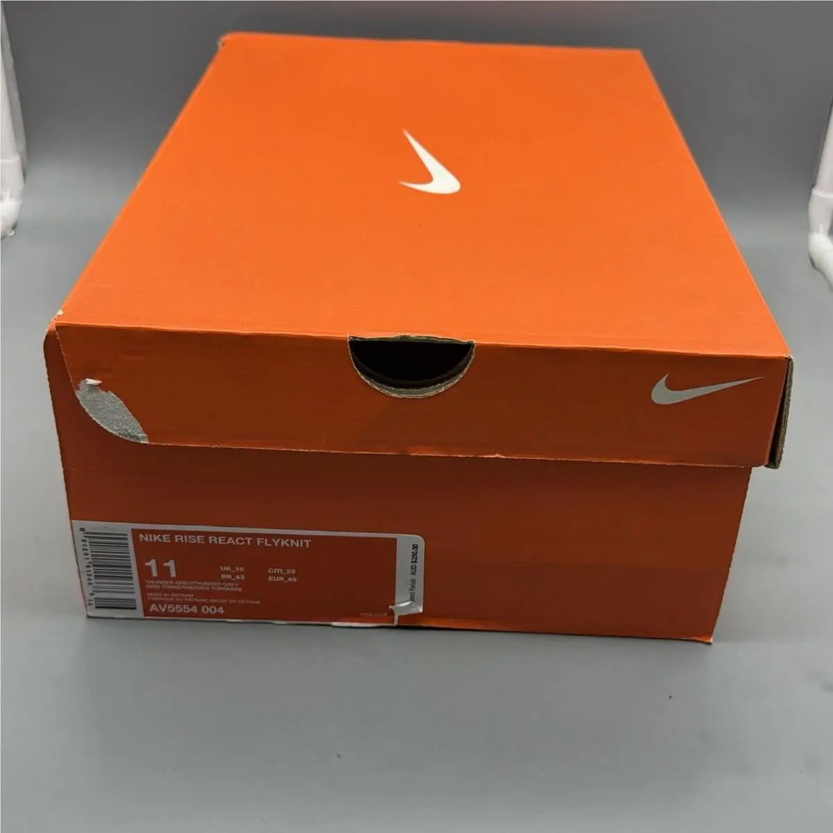 Nike shoes - Nike Rise React Flyknit - Rise React Flyknit - AV5554-004 - Gray (UPC: 0091201915668) 14