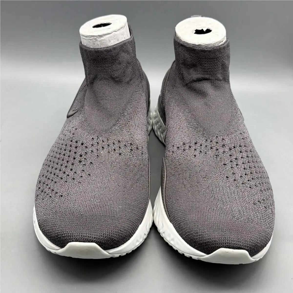 Nike shoes - Nike Rise React Flyknit - Rise React Flyknit - AV5554-004 - Gray (UPC: 0091201915668) 0