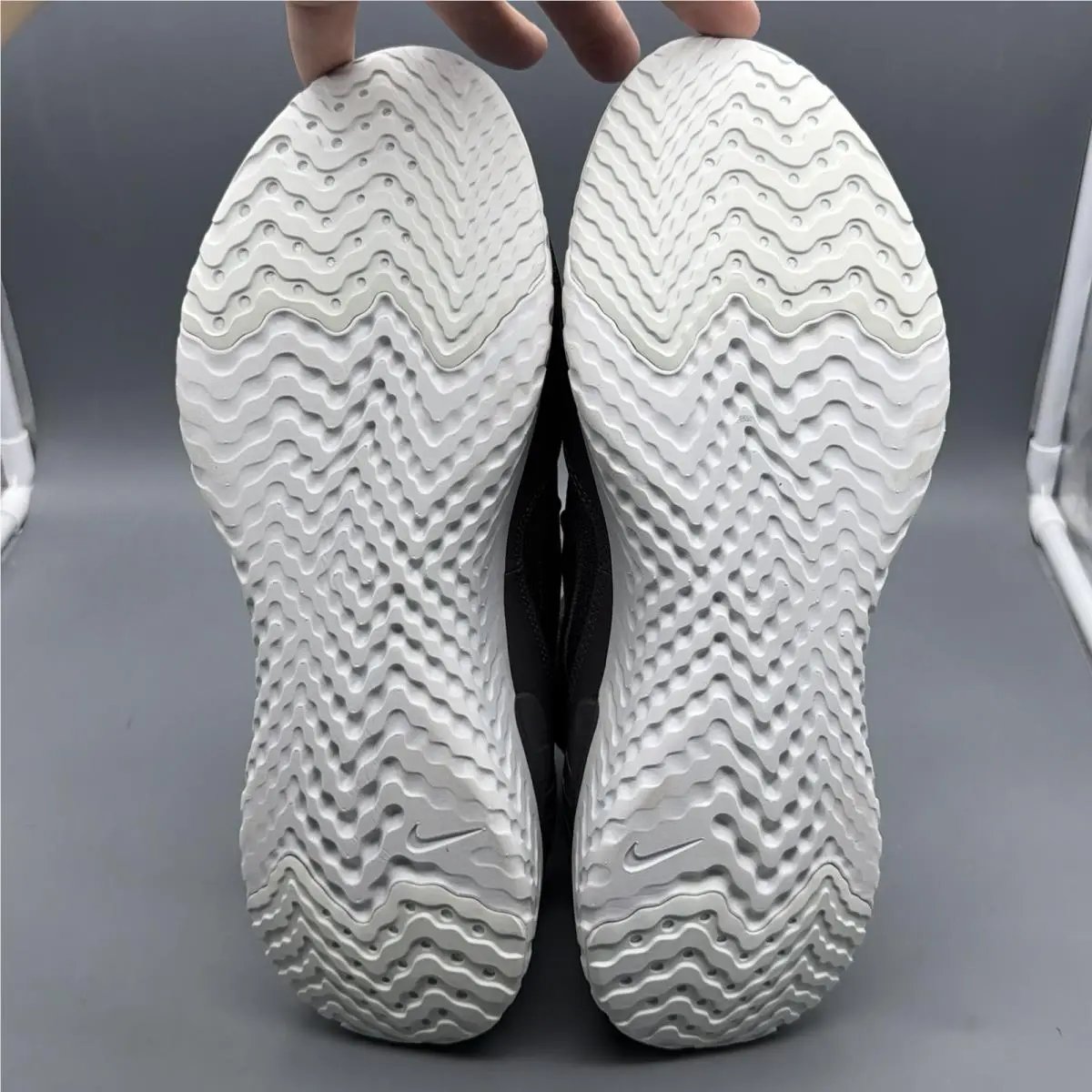 Nike shoes - Nike Rise React Flyknit - Rise React Flyknit - AV5554-004 - Gray (UPC: 0091201915668) 6